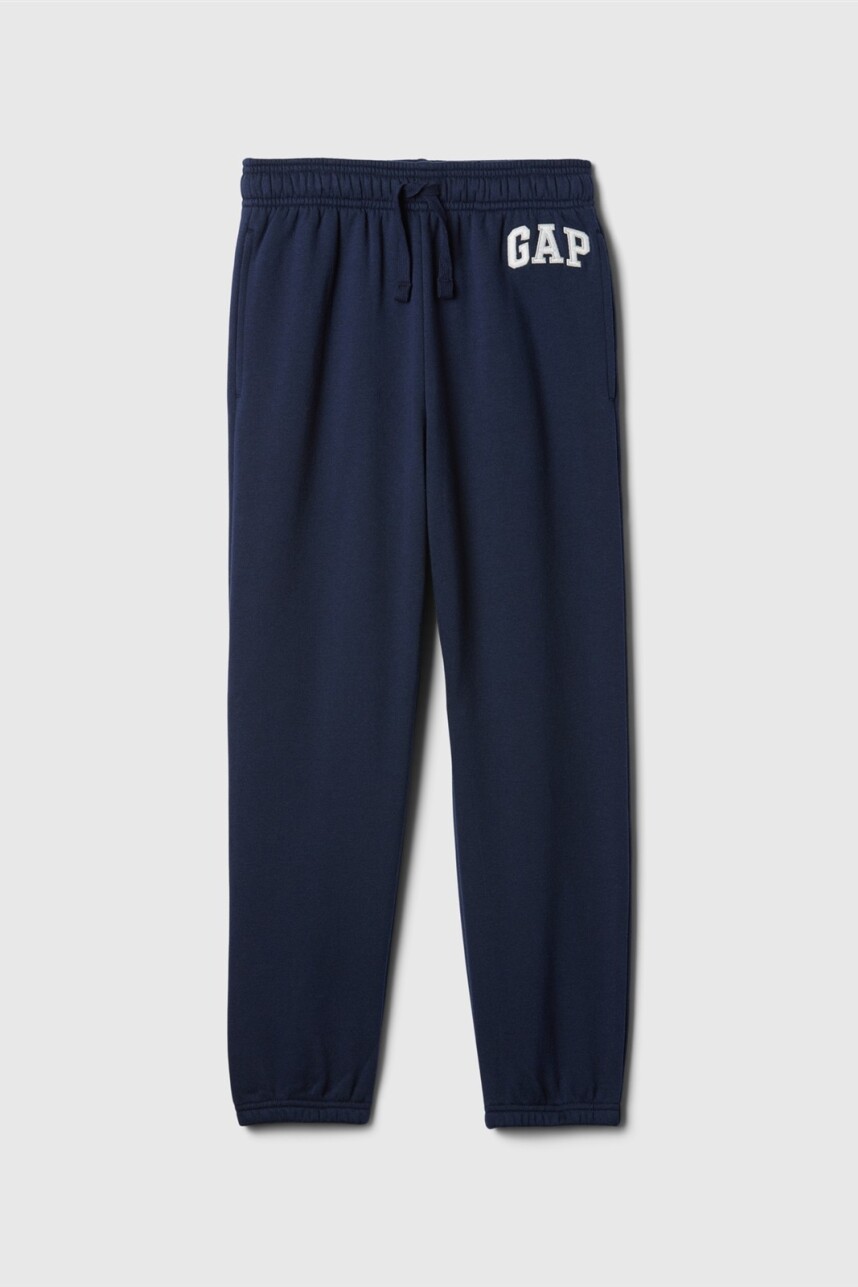 Pantalón Deportivo Logo Gap Niño Tapestry Navy
