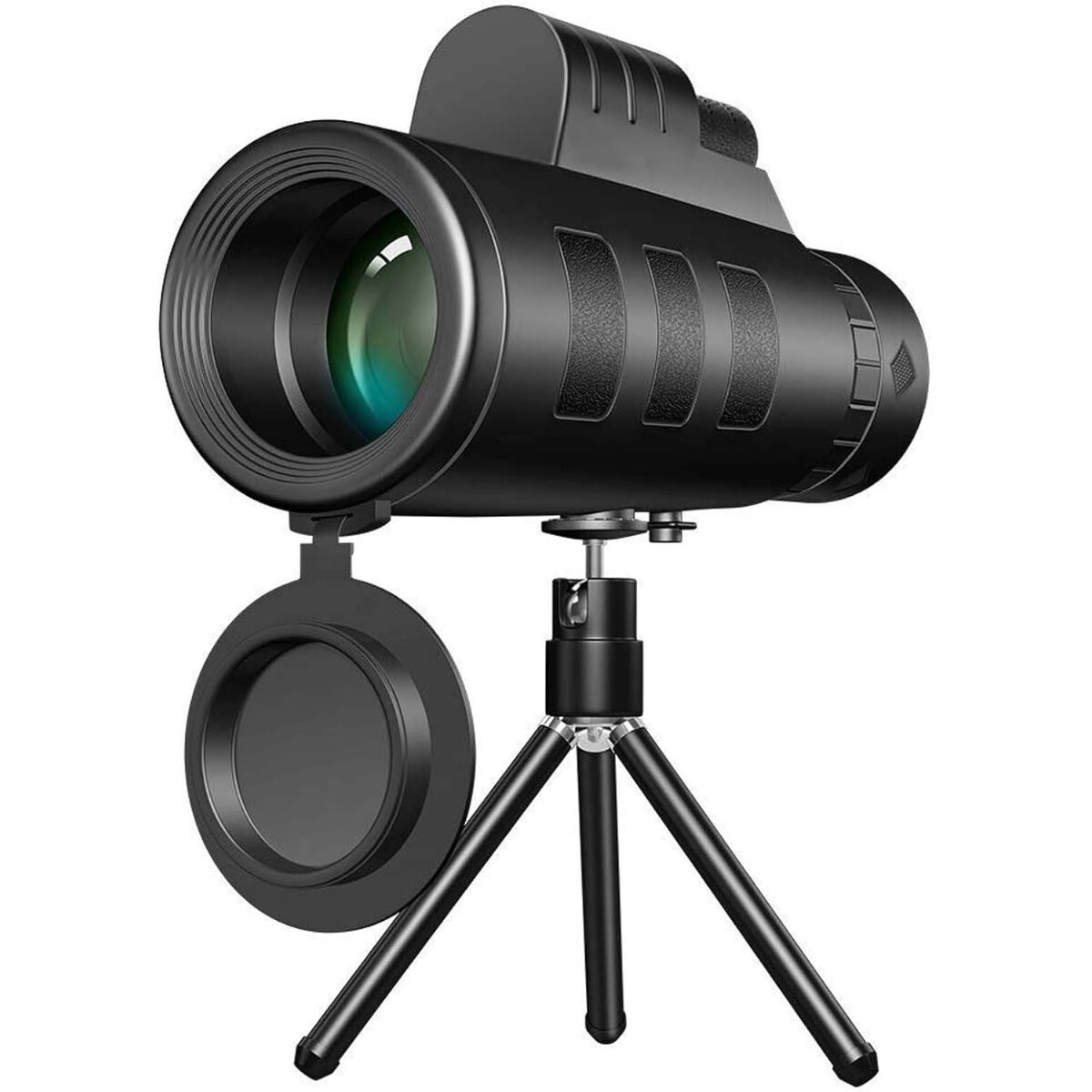 Telescopio monocular 40x60 con trípode y adaptación para celular 