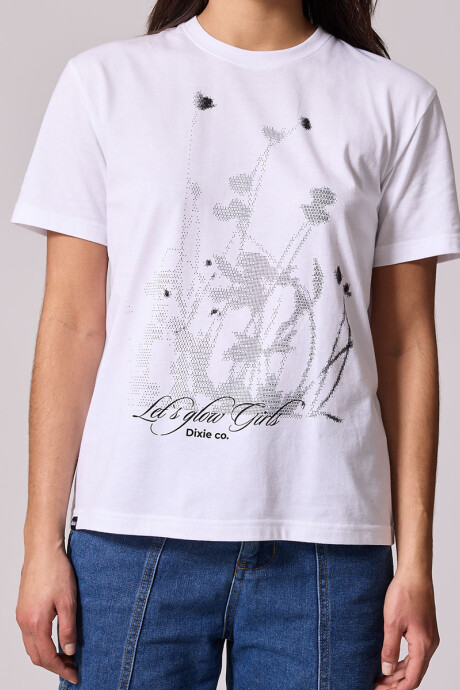 T-SHIRT CRUMI DIXIE Blanco