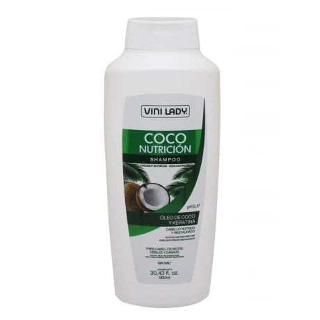 SHAMPOO VINI LADY S/SAL 900ML COCO SHAMPOO VINI LADY S/SAL 900ML COCO