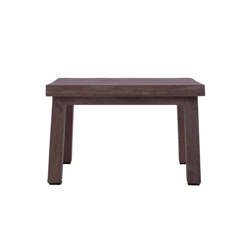 TABURETE MADERA NATURAL-BEIGE 2412-015