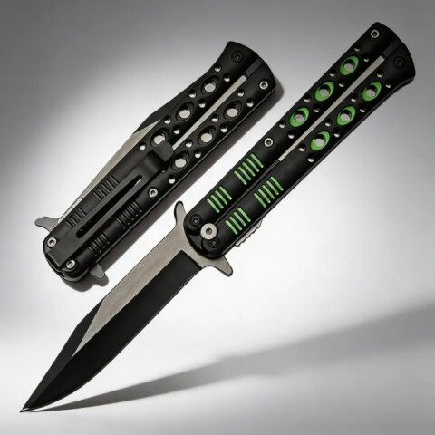 Navaja Szco Fk 5 Verde Con Clip Navaja Szco Fk 5 Verde Con Clip