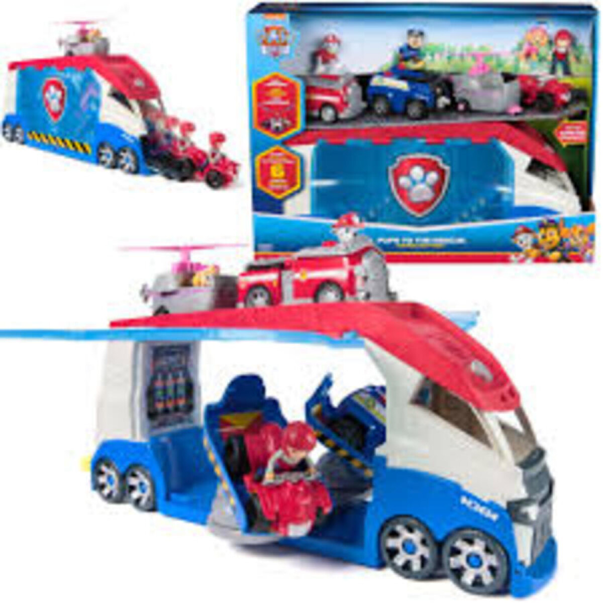 Vehículos Patrulla Paw Patroller 97217 Con Accesorios Ub 