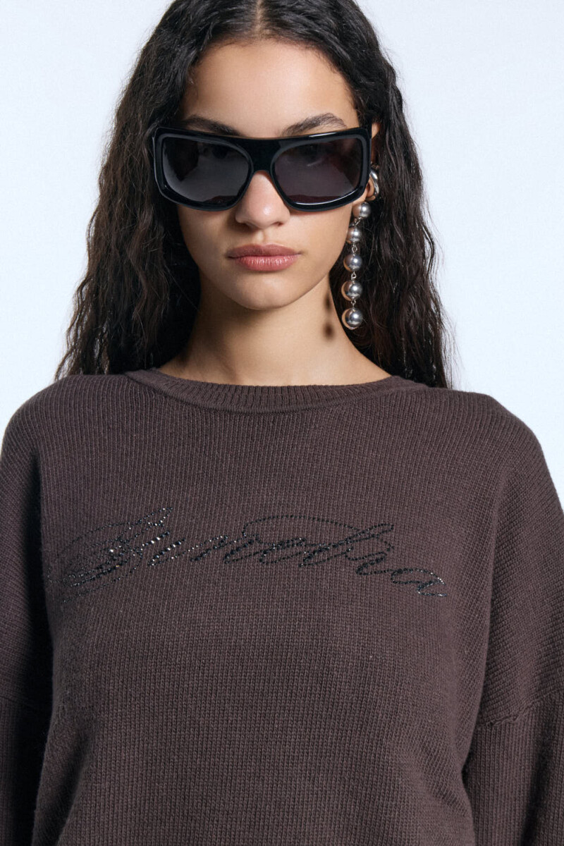 SWEATER ERICE Marron