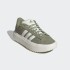 Championes Adidas Grand Court Platform Verde