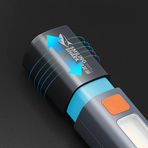 Linterna LED de bolsillo recargable USB + foco LED AI9492