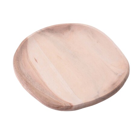 PLATO IRREGULAR MADERA MADERA-ACACIA NATURAL-BEIGE 8254, NATURAL