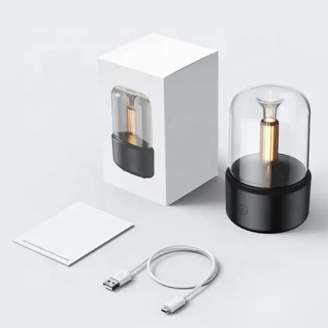 Lámpara LED portátil cálida + humidificador AI9403