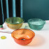 Bowl plástico 4 colores transparente Bowl Plástico 4 Colores Transparente