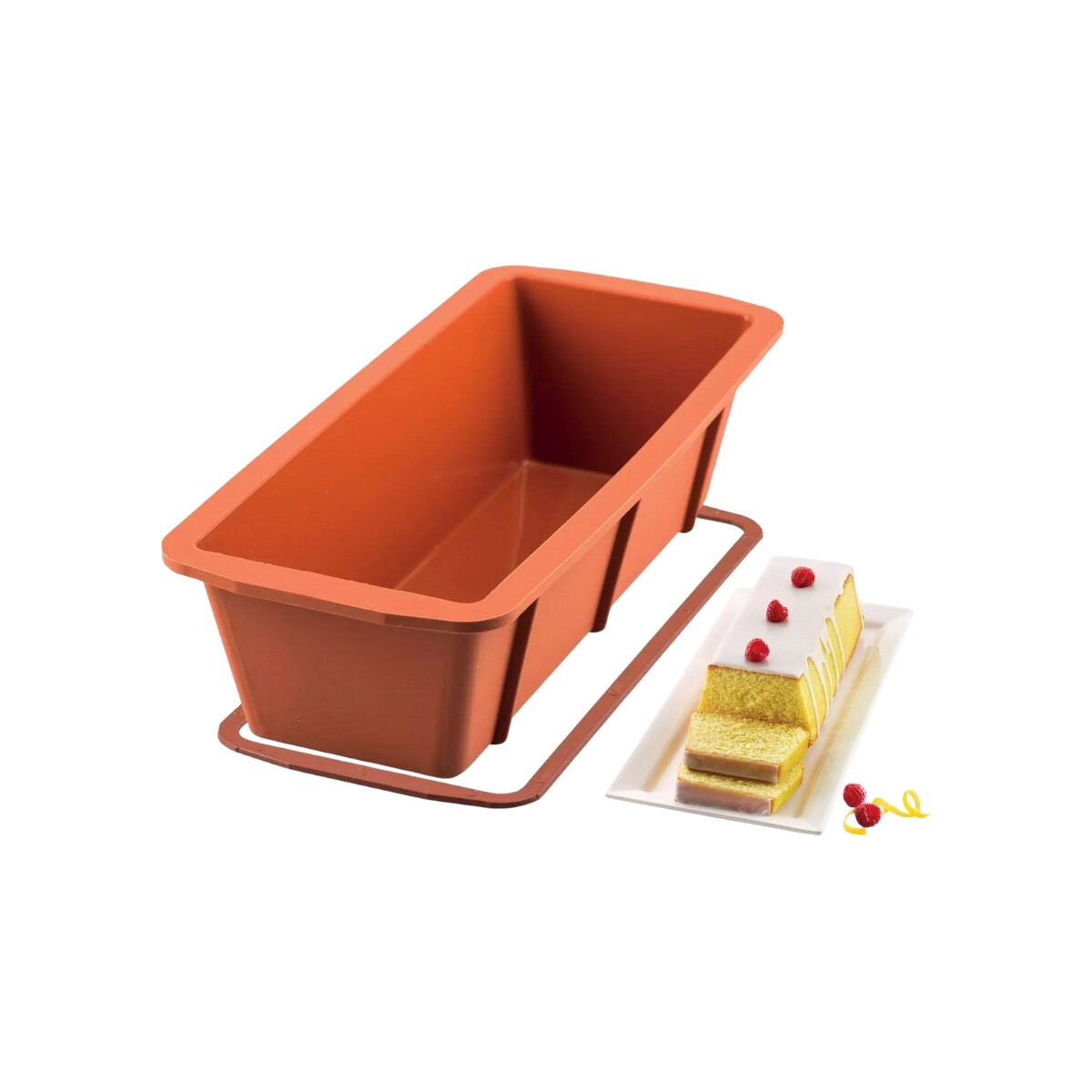 Molde budín ingles. De silicona 240 x 200 x 65 mm Silikomart 