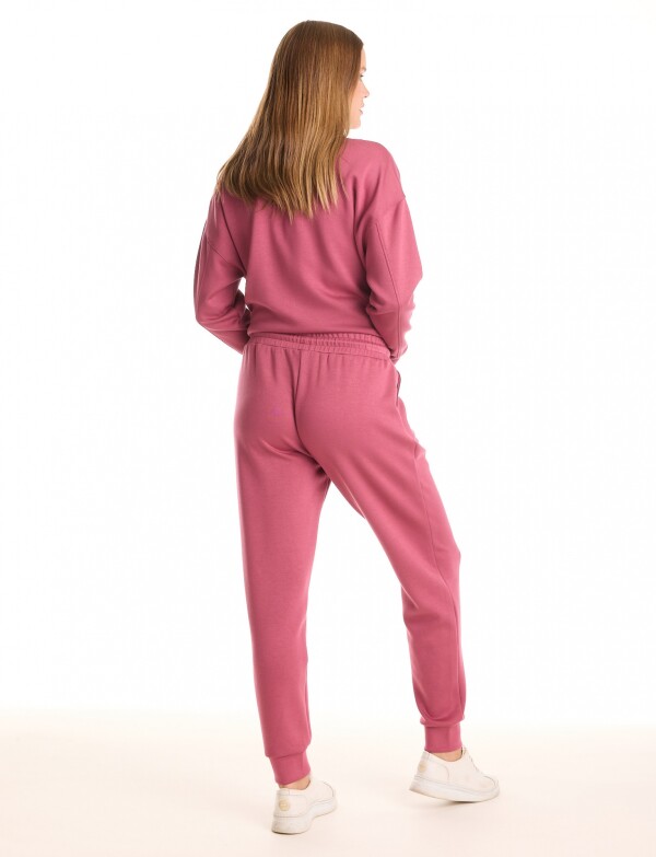 Jogger Basico ROSA OSCURO