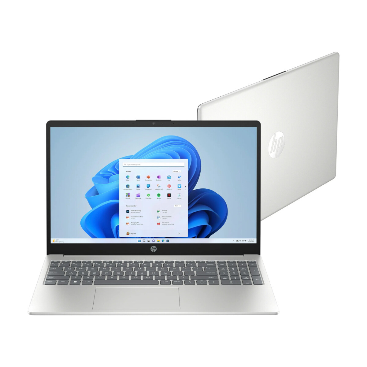 HP - Notebook 15-FD0081WM - 15,6''. Intel PENTIUM N200. Intel Uhd. Windows 11. Ram 4GB / Ssd 128GB. 