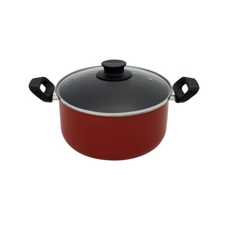Olla antiadherente 4L Rojo linea Tropicos Martinazzo Olla antiadherente 4L Rojo linea Tropicos Martinazzo