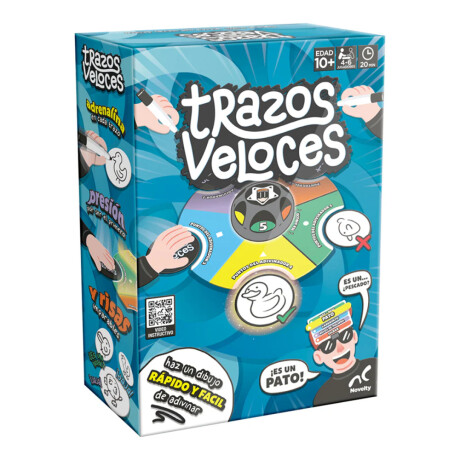 Juego De Mesa Novelty Juego Trazos Veloces Universo Binario 001