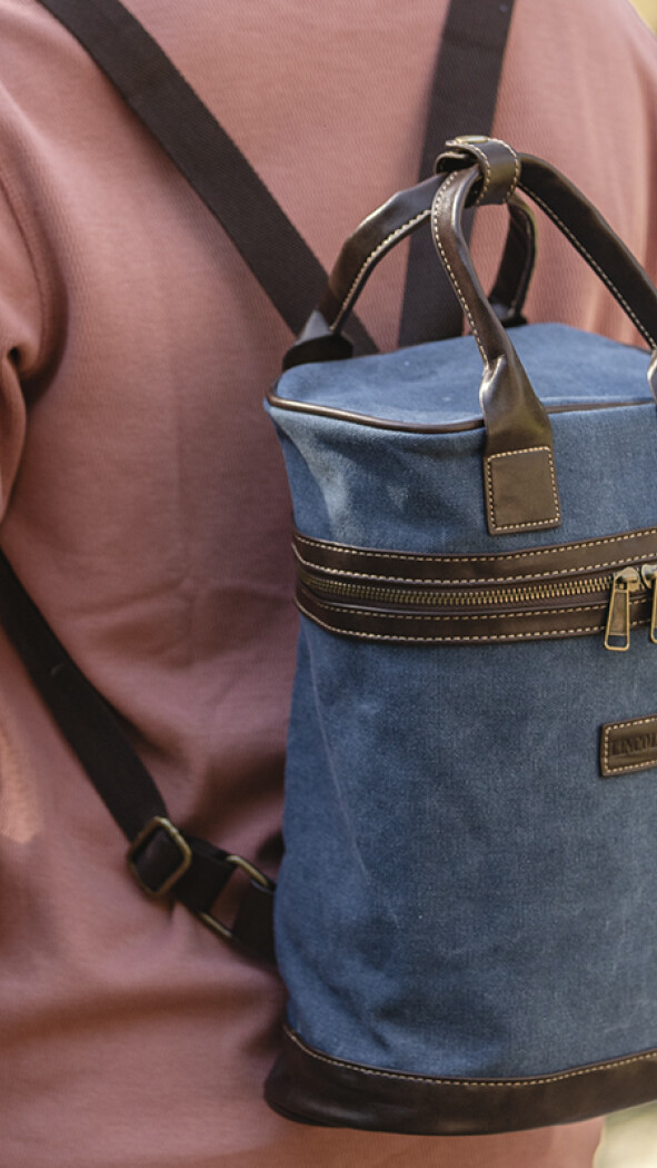 MATERA ESTILO MOCHILA ANTARES AZUL DENIM
