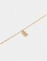 Cadena Corta con Dije De inicial Cadena Corta Con Dije De Inicial - Dorado