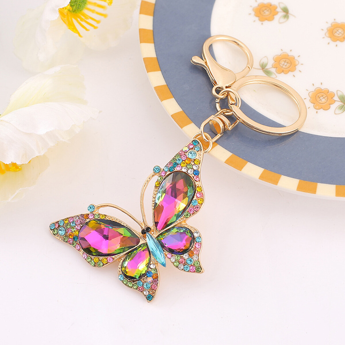Llavero DE Mariposa - Multicolor 