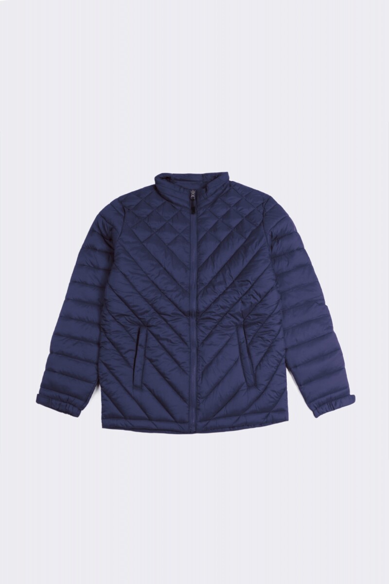 Campera matelaseada - Unisex - Azul marino 