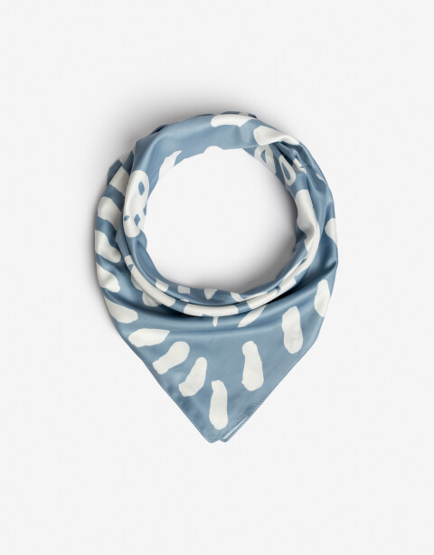 Pañuelos Raso Estampados Varios: Animal Print/Rayado/Flores Pañuelo Estampado - Combinacion Bicolor
