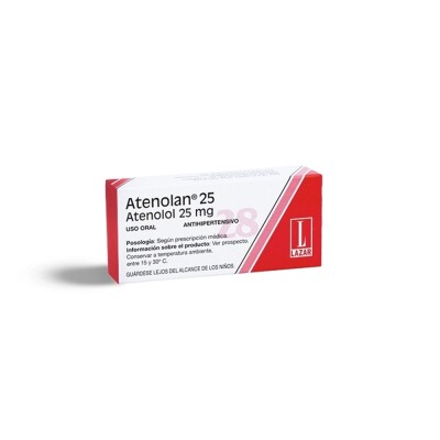 Atenolan 25 Mg. 28 Comp. Atenolan 25 Mg. 28 Comp.