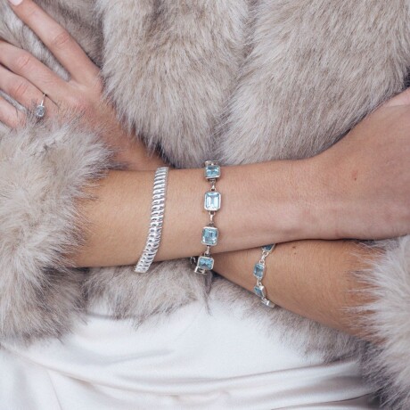 Pulsera Burkina N2 Topacio - Plata 925 Pulsera Burkina N2 Topacio - Plata 925