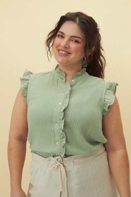 Camisa Melina Verde