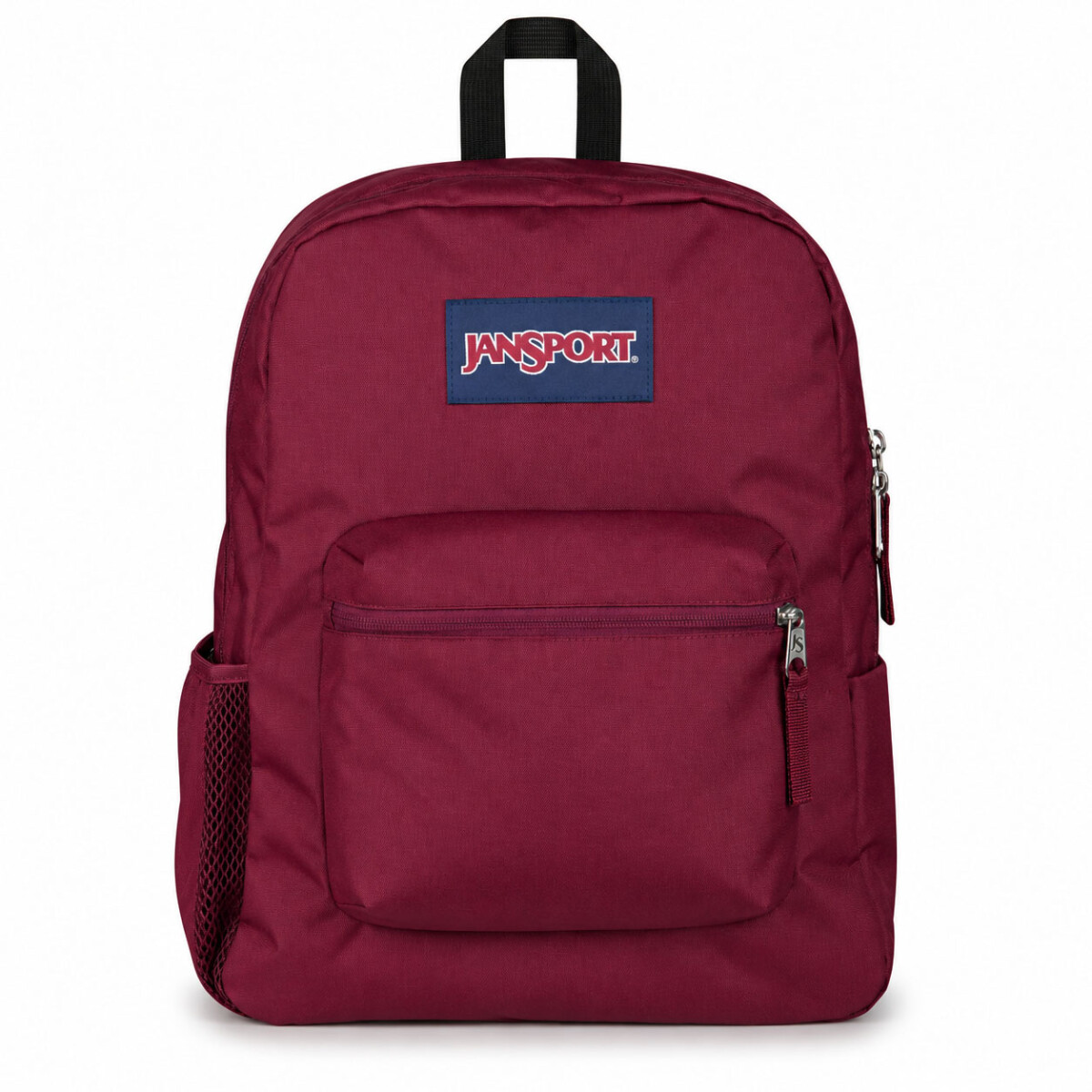 Mochila Escolar Jansport Cross Town Original Unisex Urbana - Cherry Lacquer 