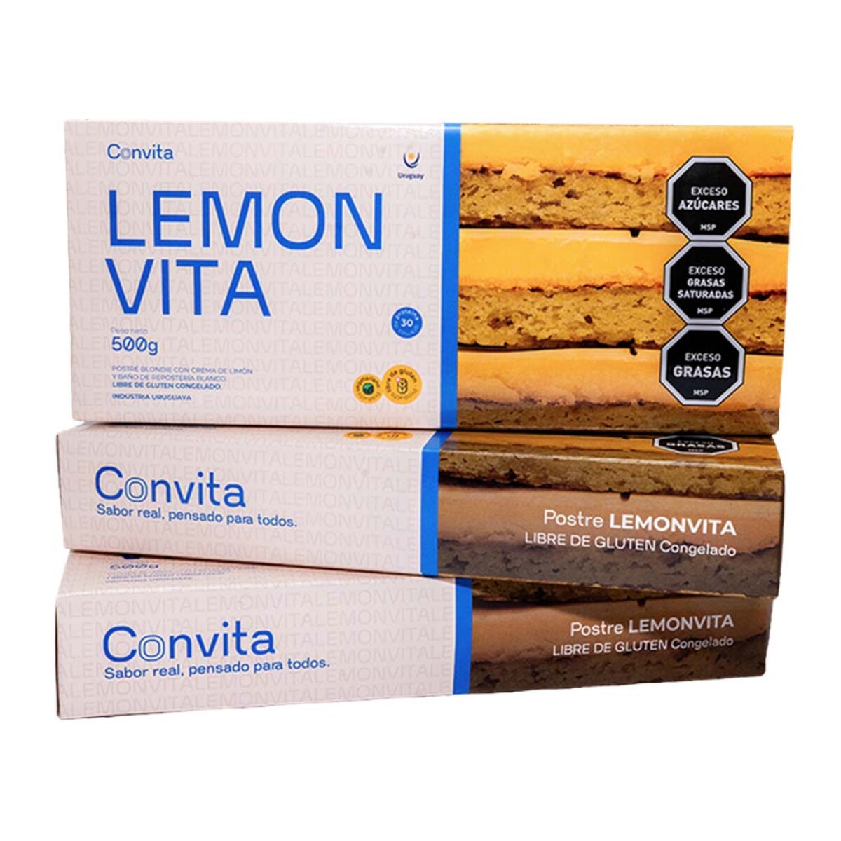 Postre Lemonvita 500g Sin Gluten 