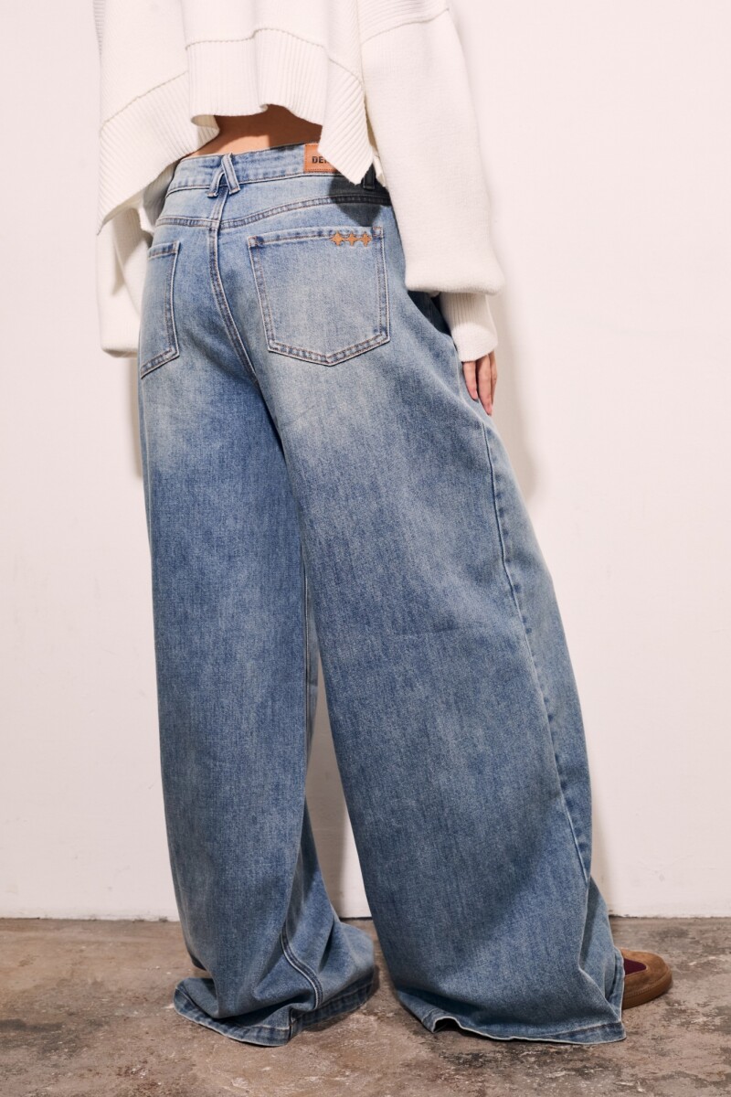 Jean Wide Leg Denim