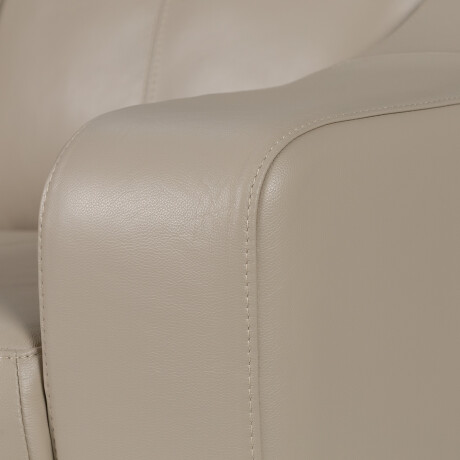 Sofá Milán - Cuero Básico - 2 cuerpos 519 (Beige)