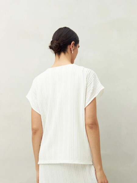 BLUZA D.CASSIN LUNA BLANCO