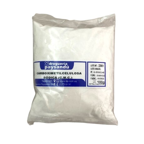 Carboximeticelulosa sódica (CMC) 100 g