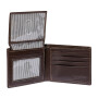 Billetera Smooth Passcase Hombre Brown