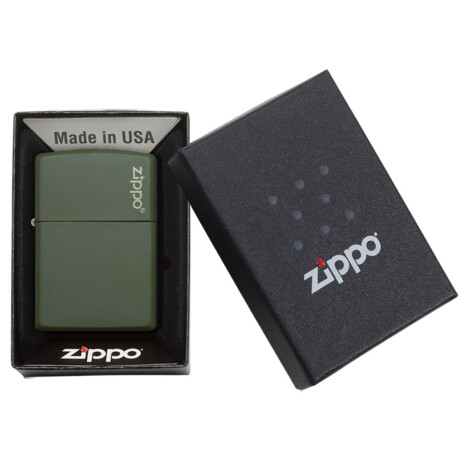 Encendedor Zippo Logo Verde 0