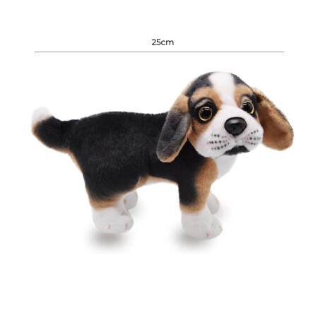 Peluche Animal Perro 25cm Realista Infantil Apego Beagle