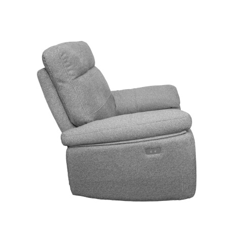 POLTRONA RECLINER ELECTRICO 1 CUERPO GRIS 2517 POLTRONA RECLINER ELECTRICO 1 CUERPO GRIS 2517