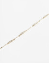 Collares Cortos Strass Collar Corto Con Cubic - Dorado
