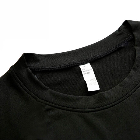 Conjunto Deportivo Camiseta termica Calza Niños X3 Negro