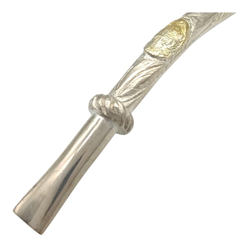 BOMBILLA CRIOLLA PLATA Y ORO 46 bmpo46po