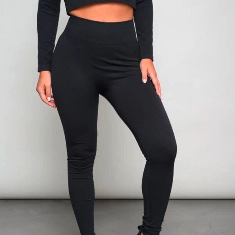 Pantalón Largo Active de Mujer Negro