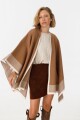 Ruana Line Camel/Crudo