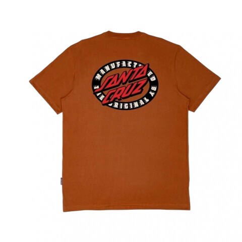 Camiseta MFG Oval Santa Cruz Brown