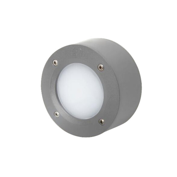 Aplique LED gris IP66 GX53 inc. Ø140 EXTRALETI100 FL0351