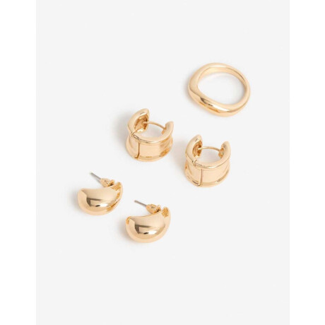 Bijou Set Metal Dorado