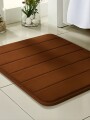 ALFOMBRAS DE BAÑO ACOLCHONADAS marron