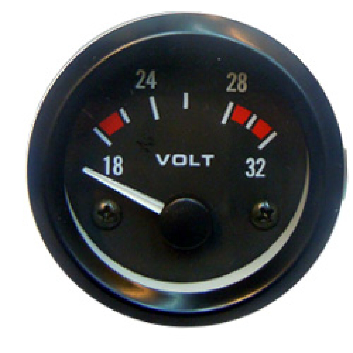 INSTRUMENTO RELOJ MEDIDOR - VOLTIMETRO 24V 52MM - 