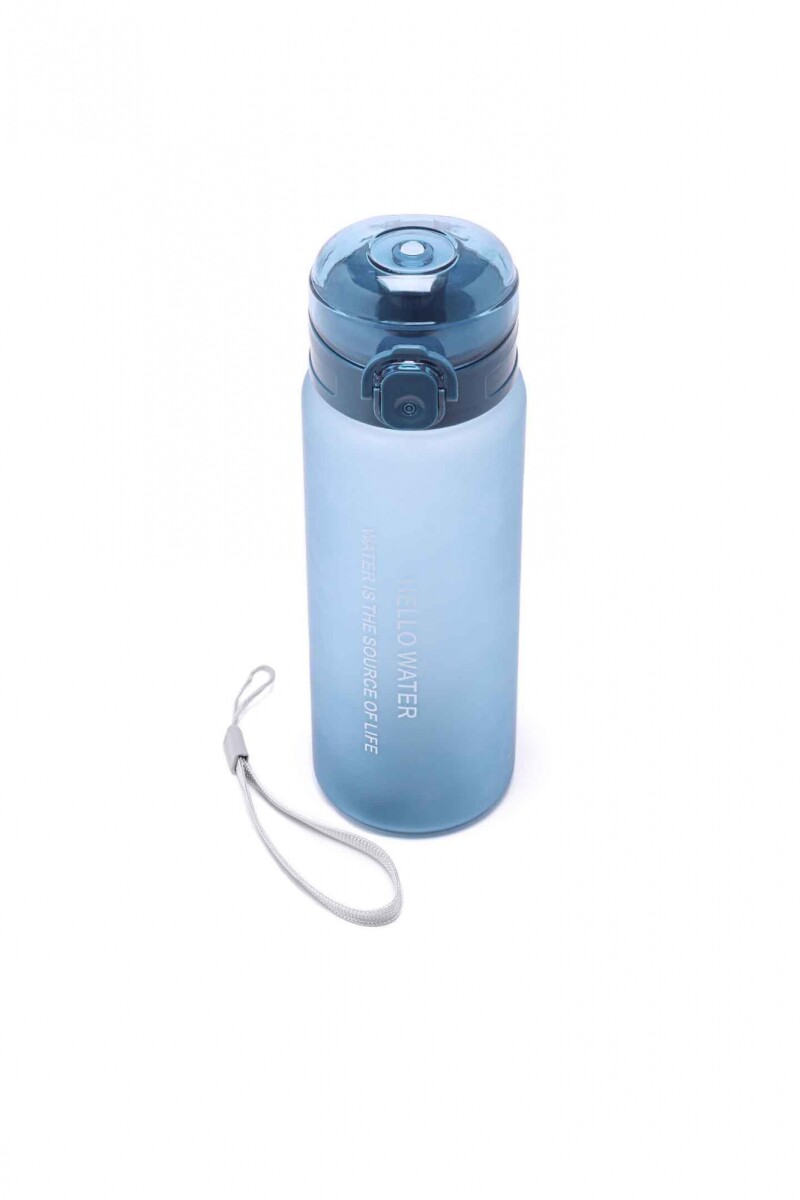 Botella Hello - Azul 