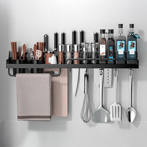 Estante Colgante Organizador de Cocina Ganchos Especieros Y Utensilios 58cm Imback Estante Colgante Organizador de Cocina Ganchos Especieros Y Utensilios 58cm Imback