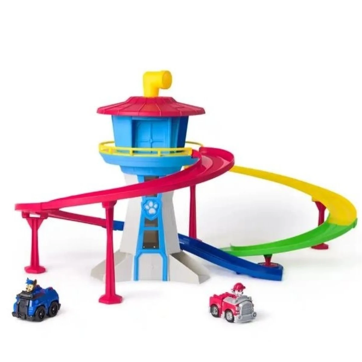 Pista Torre Paw Patrol Patrulla Canina con 2 Figuras 