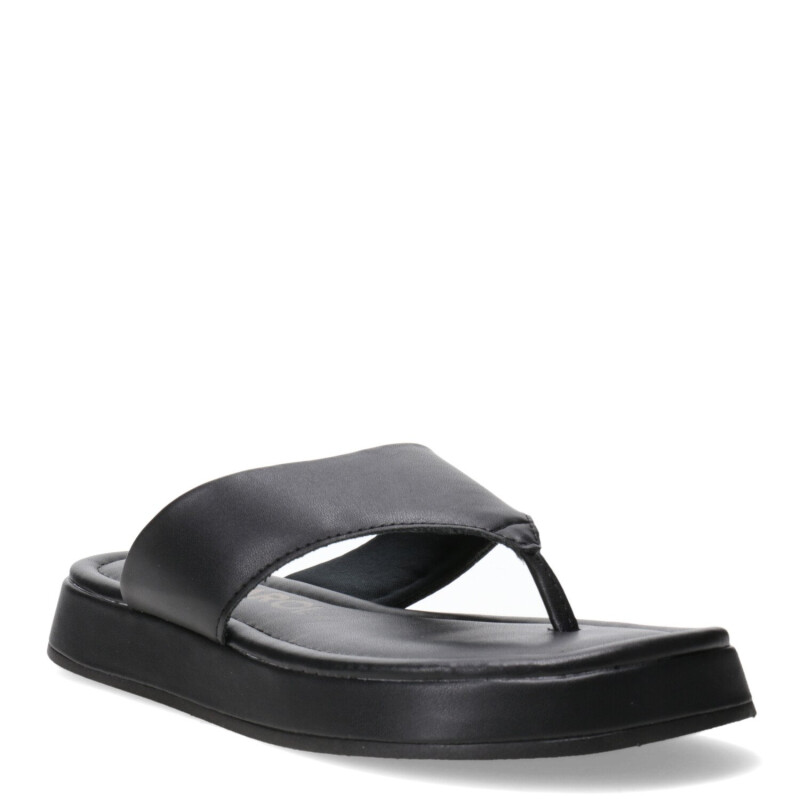 Sandalias de Mujer Miss Carol PLATS estilo chancla Negro